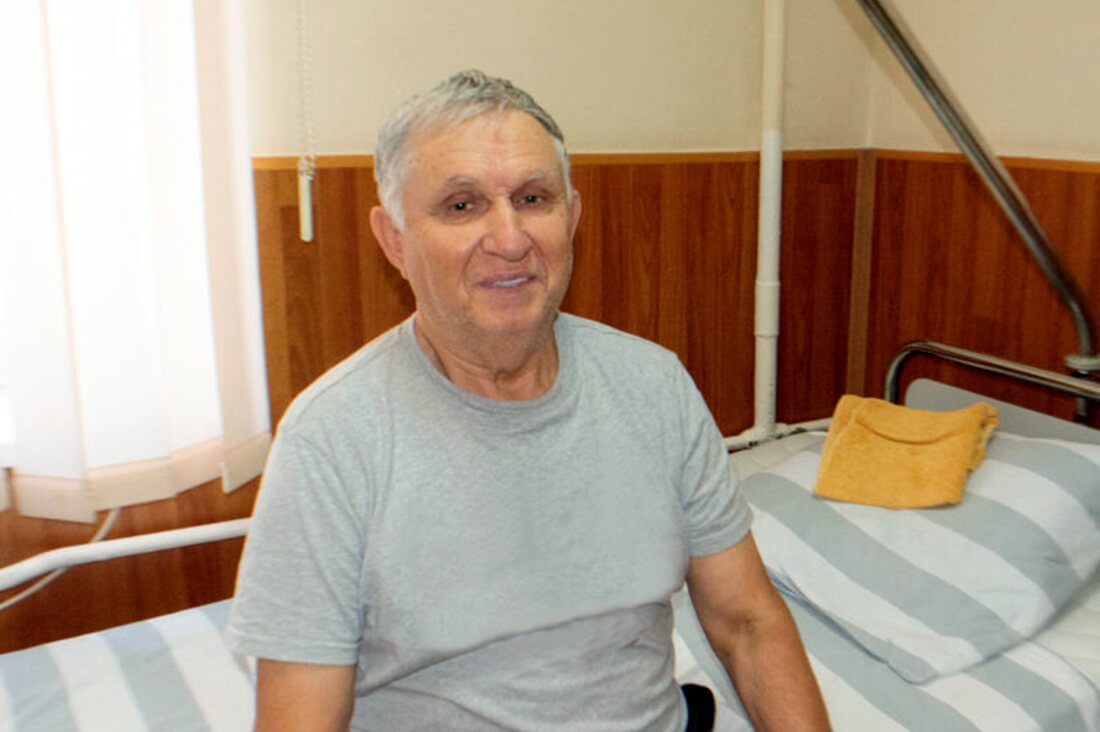Пациент Виктор Иванович: «Я никогда не думал, что такие условия могут быть у нас, в Украине»