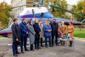 Санавиация в Запорожской областной клинической больнице