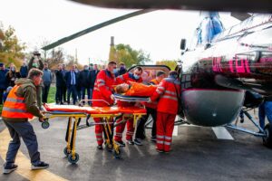 Санавиация в Запорожской областной клинической больнице