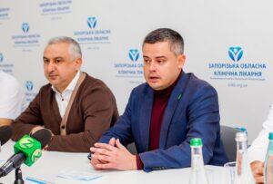 Народний депутат Павло Мельник передав Запорізькій обласній лікарні унікальне обладнання для проведення малотравматичних операцій