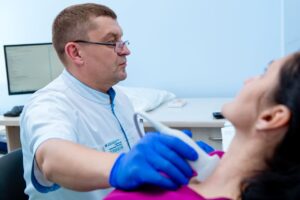 УЗД і пункція щитоподібної залози в обласній лікарні Запоріжжя
