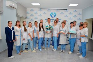 Працівники відділення гінекології ЗОКЛ у Запоріжжі