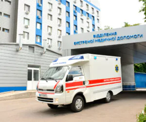 автівка від корейського червоного хреста
