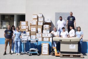 Підтримка, що допомагає рятувати життя: Запорізька обласна клінічна лікарня отримала нову партію гуманітарної допомоги.