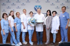 ЩИРО ВІТАЄМО ВІДДІЛЕННЯ ІНТЕРВЕНЦІЙНОЇ КАРДІОЛОГІЇ ТА РЕПЕРФУЗІЙНОЇ ТЕРАПІЇ З РІЧНИЦЕЮ СТВОРЕННЯ