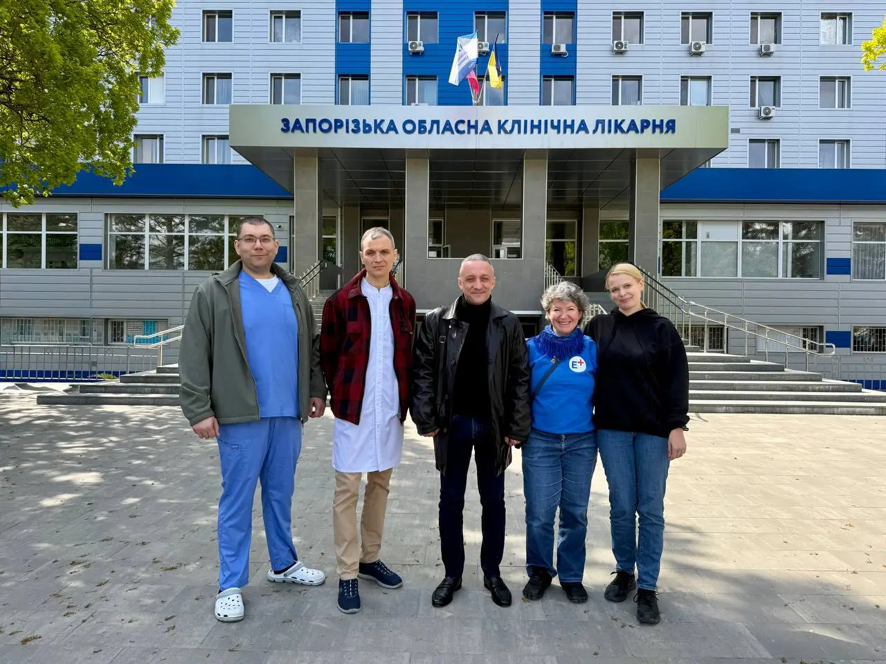 Запорізька обласна лікарня посилила реанімаційні можливості партнери передали сучасні апарати ШВЛ 1