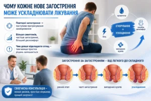 Лікуєте геморой, а він повертається Найпоширеніші помилки під час самолікування